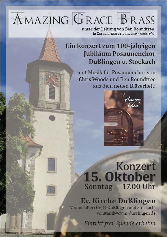 Brass Konzert am 15. Oktober