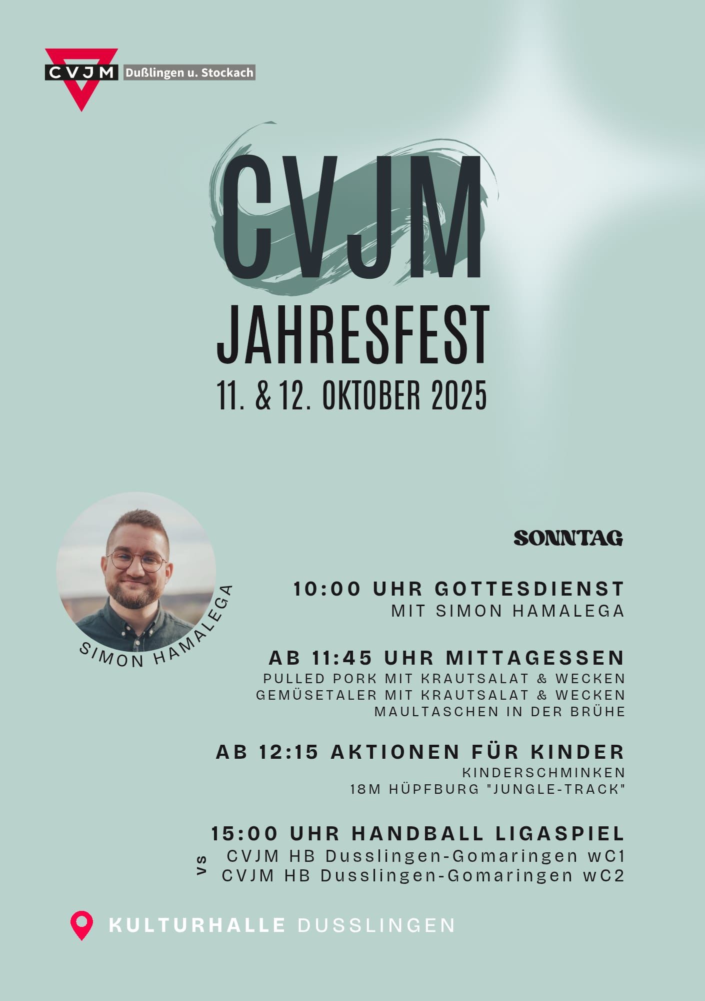 CVJM Jahresfest am 11. & 12. Oktober