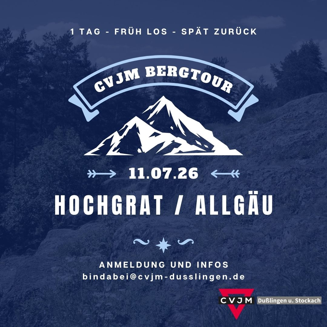 CVJM Bergtour am 11. Juli