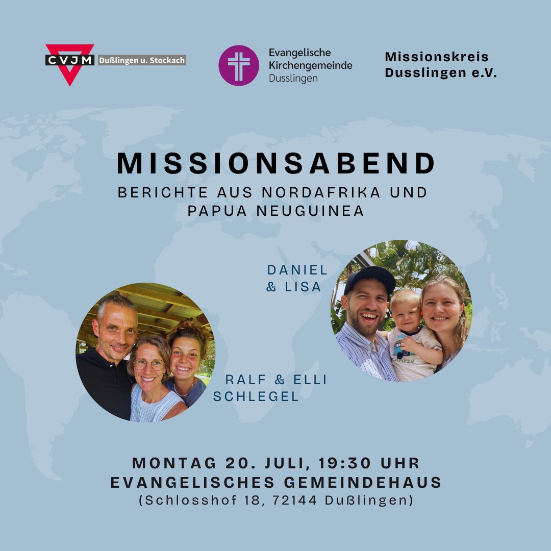 Missionsabend am 20. Juli