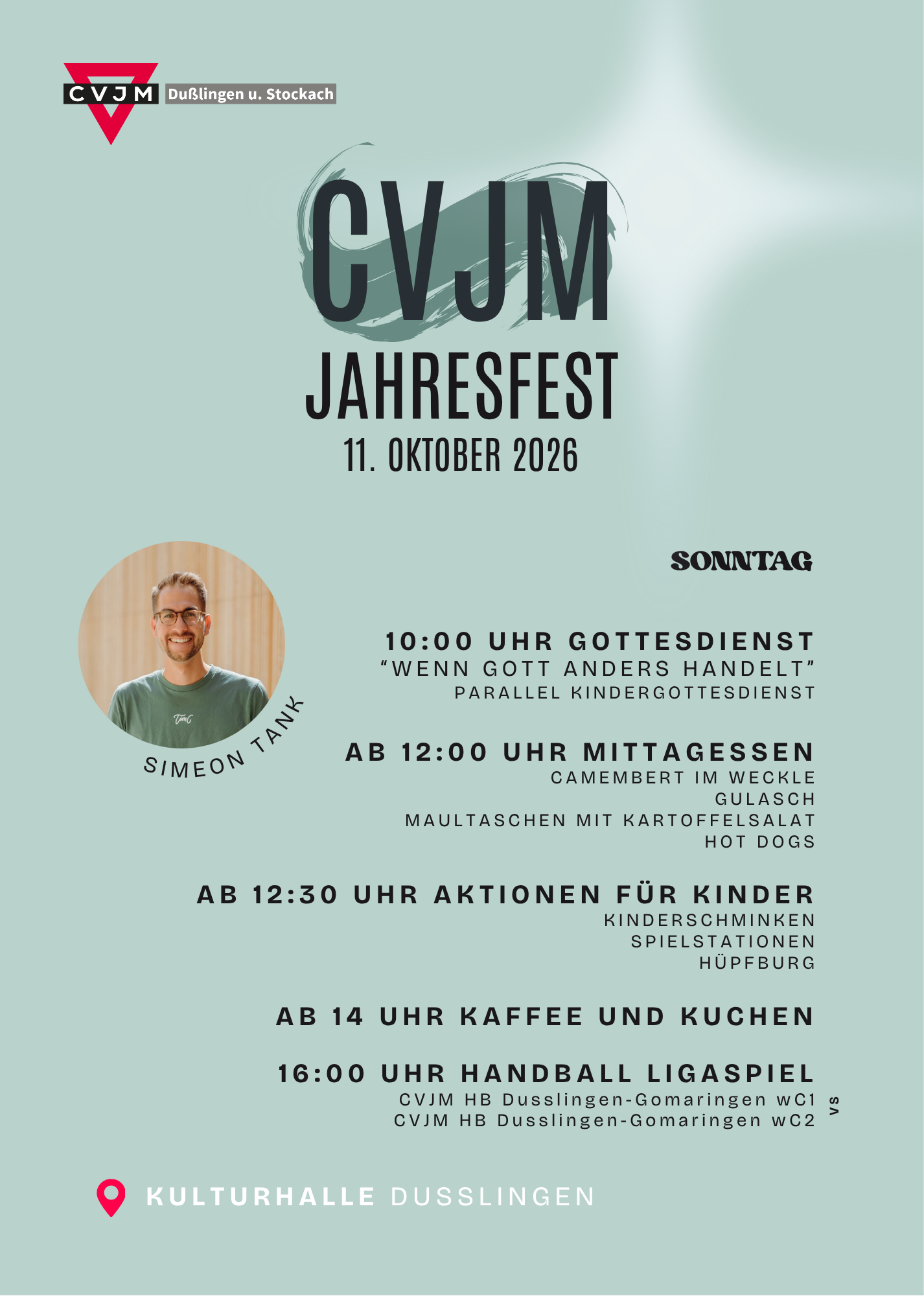 Jahresfest am 11. Oktober