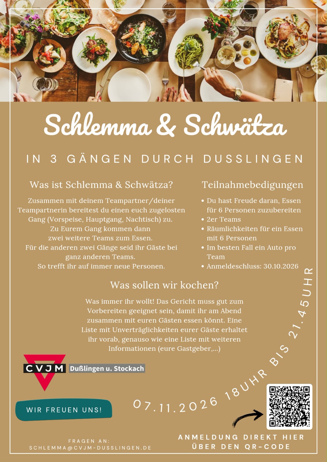 Schlemma & Schwätza am 7. November